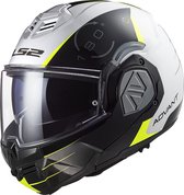 LS2 FF906 Advant Codex White Black Modular Helmet 3XL - Maat 3XL - Helm