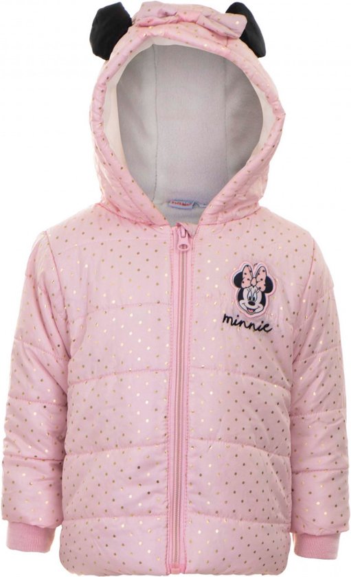 Minnie Mouse Baby jacket - jas - roze - 12mnd- Paris Couture