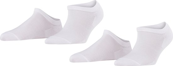 FALKE Active Breeze 2-Pack Cooling Effect Sustainable Lyocell Multipack Femmes Chaussettes basses Blanc - Taille 39-42