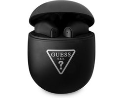 Guess True Wireless Triangle Logo - TWS Bluetooth In-ear Oordopjes - Zwart
