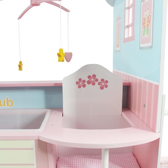 Nurserie de poupon - Teamson Kids - Dreamland - Maison de poupée à