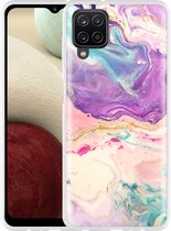Hoesje Geschikt voor Samsung Galaxy A12 Dromerige Kleuren