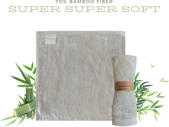 green-goose® Baby Bamboe Pakket - Haarverzorging Baby - 2 Haarborstels, Kam, 2 Zachte Doekjes - Duurzaam - Baby Borstels - Baby Kam van green-goose® — afbeelding 3
