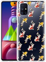 Hoesje Geschikt voor Samsung Galaxy M51 Koi Fish