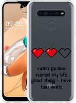 LG K41S Hoesje Gamers Life - Designed by Cazy