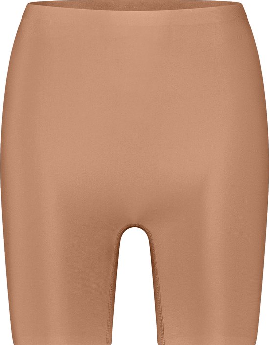 Secrets high waist long shorts hazelnut voor Dames | Maat XL