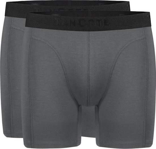 Basics long shorts grey 2 pack voor Heren | Maat XXL