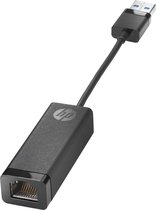 HP - Netwerkadapter - USB 3.0 - Gigabit Ethernet - voor Chromebook 14 G6; DesignJet T1708, Z6dr, Z9+dr; Elite x2; EliteBook 830 G6; EliteBook x360