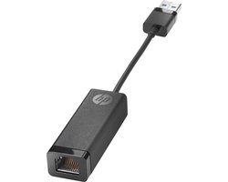 HP - Netwerkadapter - USB 3.0 - Gigabit Ethernet - voor Chromebook 14 G6; DesignJet T1708, Z6dr, Z9+dr; Elite x2; EliteBook 830 G6; EliteBook x360