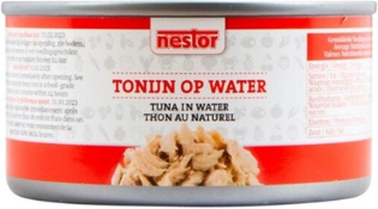 Nestor | Tonijn | Chuncks | In Water | 6 x 185 gram