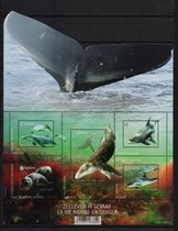 Bpost - 5 timbres EU1 - vie marine en danger