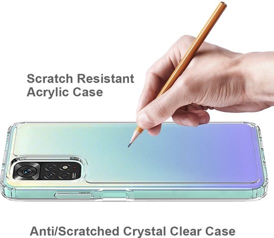 Mobigear Crystal - Coque Xiaomi Redmi Note 12 Coque Arrière Rigide