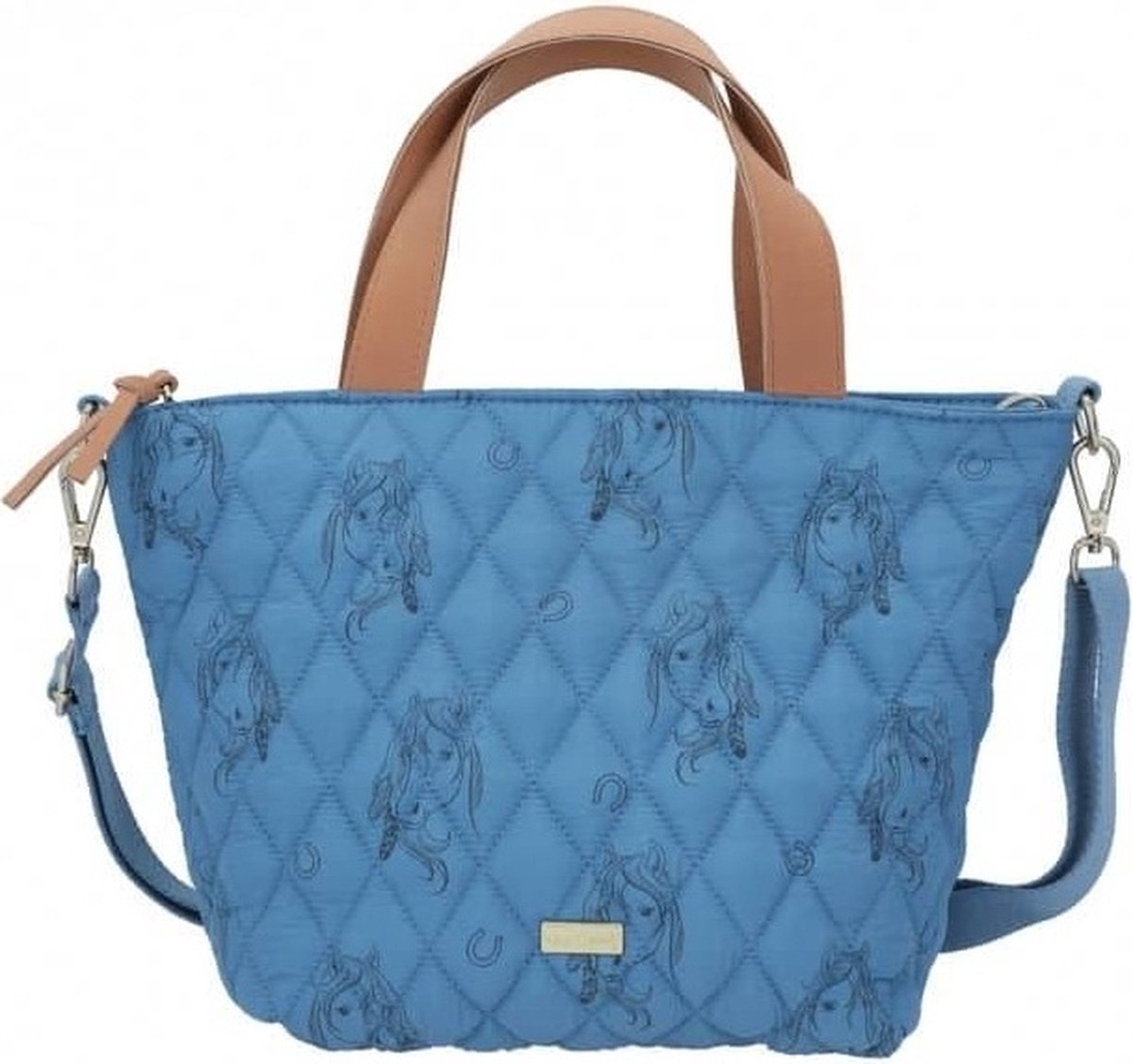 Miss Melody mini shopper BLUE QUILT