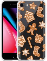 iPhone 8 Hoesje Christmas Cookies - Designed by Cazy