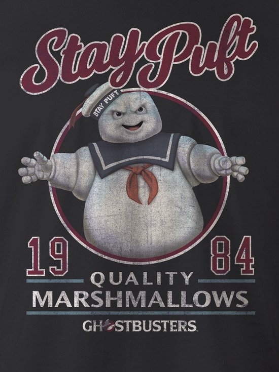 SOS Fantômes - T-shirt Blue Marine Hommes Stay Puft - XL