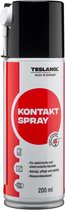 Teslanol Contactspray 200 ml - Spuitbus met spuitdop - Wit