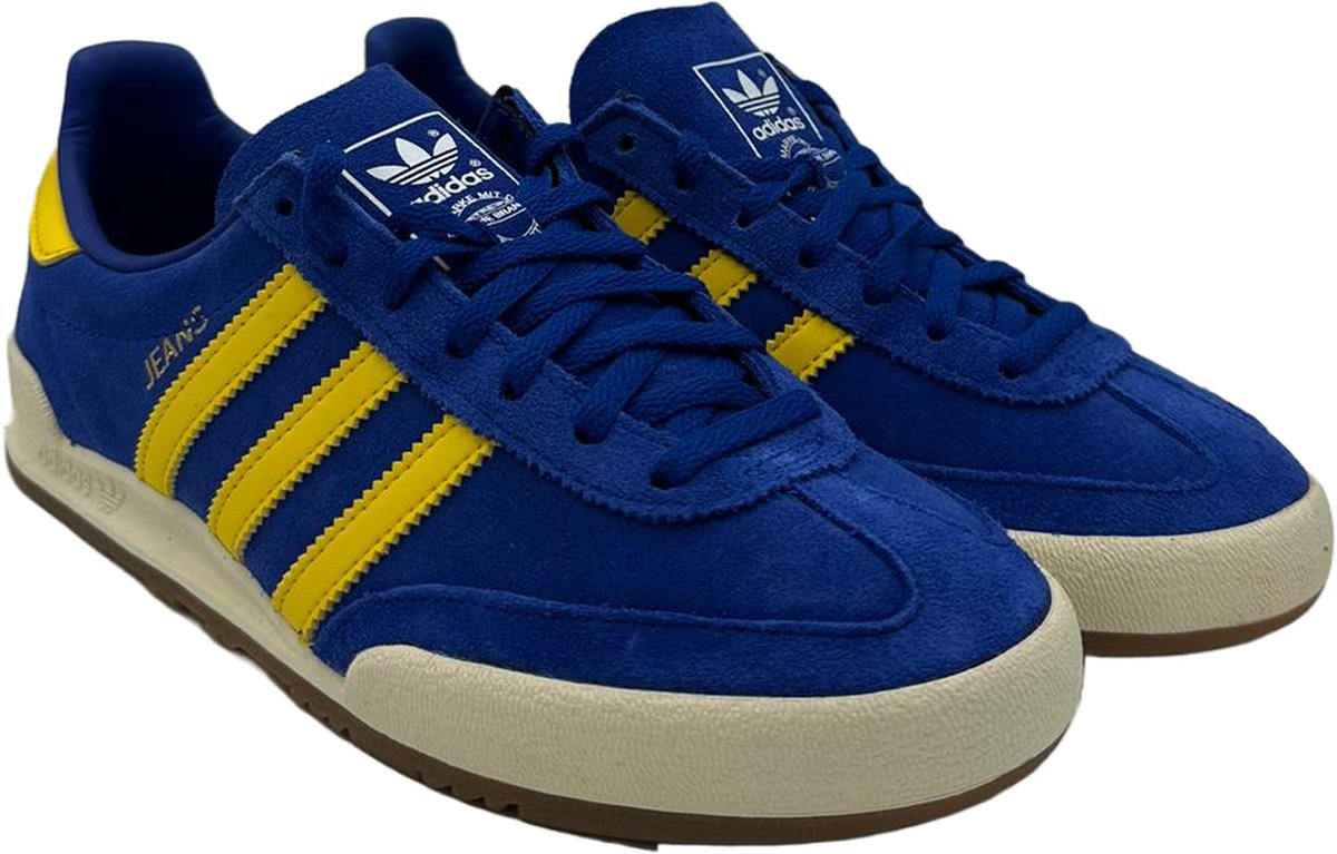 Adidas Jeans - Sneakers - Blauw/Geel/Beige - Maat 41 1/3 | bol.com