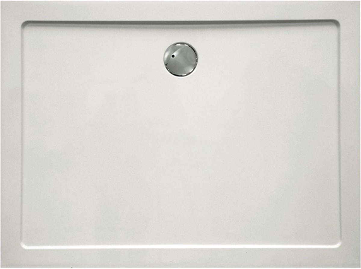 Saniclass Selva douchebak 80x120x3.5cm rechthoek SMC