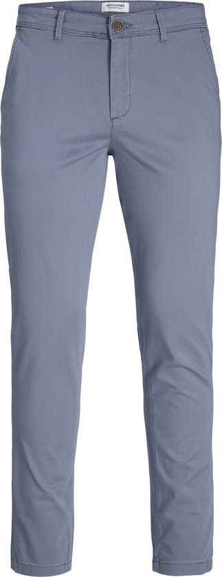 Pantaloni Chino Uomo Jack & Jones – Modello AKM Noos – Quadretti Cobblestone, Taglia 33W X 34L