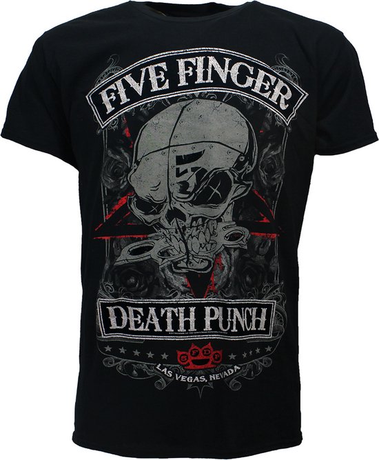 Five Finger Death Punch FFDP Wicked T-Shirt - Officiële Merchandise - XL