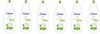 Dove Douchegel - Go Fresh Komkommer - 6 x 500ml - Voordeelverpakking