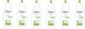 Dove Douchegel - Go Fresh Komkommer - 6 x 500ml - Voordeelverpakking