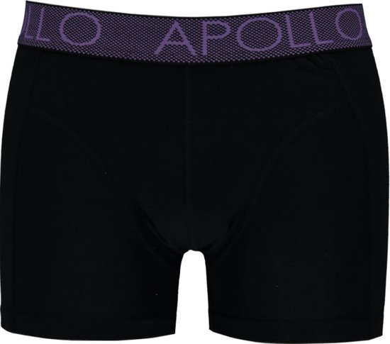 Boxer homme - Zwart - Taille L - Apollo - Boxer homme - Boxer multipack - Boxer homme pack - Sous- Sous-vêtements Homme - Boxer garçon - Pack de 3