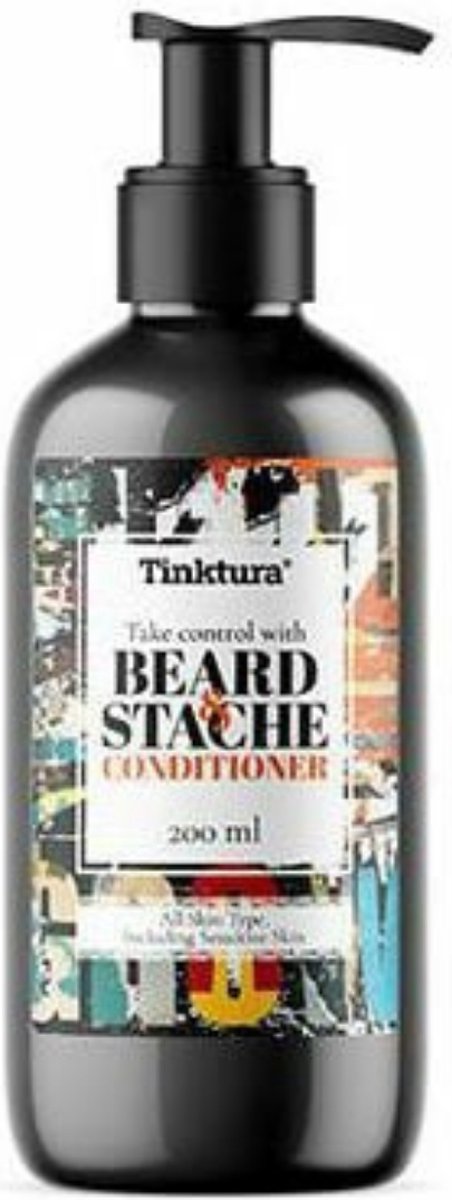 Tinktura - Beard & Stache - Baard en snor - Conditioner - Druivenpitolie - Olijvenolie - Shea butter - Vegan