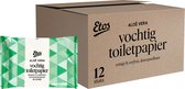 Etos Vochtig toiletpapier – Aloë Vera – 480 stuks (12 x 40) - megabox