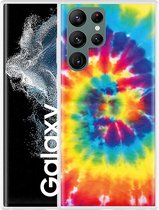 Galaxy S22 Ultra Hoesje Tie Dye - Designed by Cazy