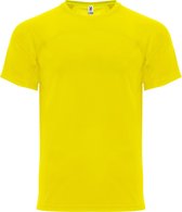 Geel sportshirt unisex 'Monaco' merk Roly maat XXL