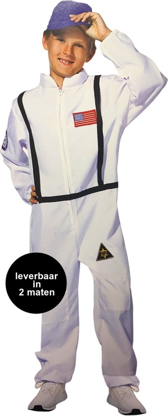Astronaut kostuum kinderen - Maat 128/140 - Carnavalskleding - Verkleedkleding