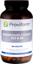 Proviform magnesium citraat 250 & b6 180 vcaps