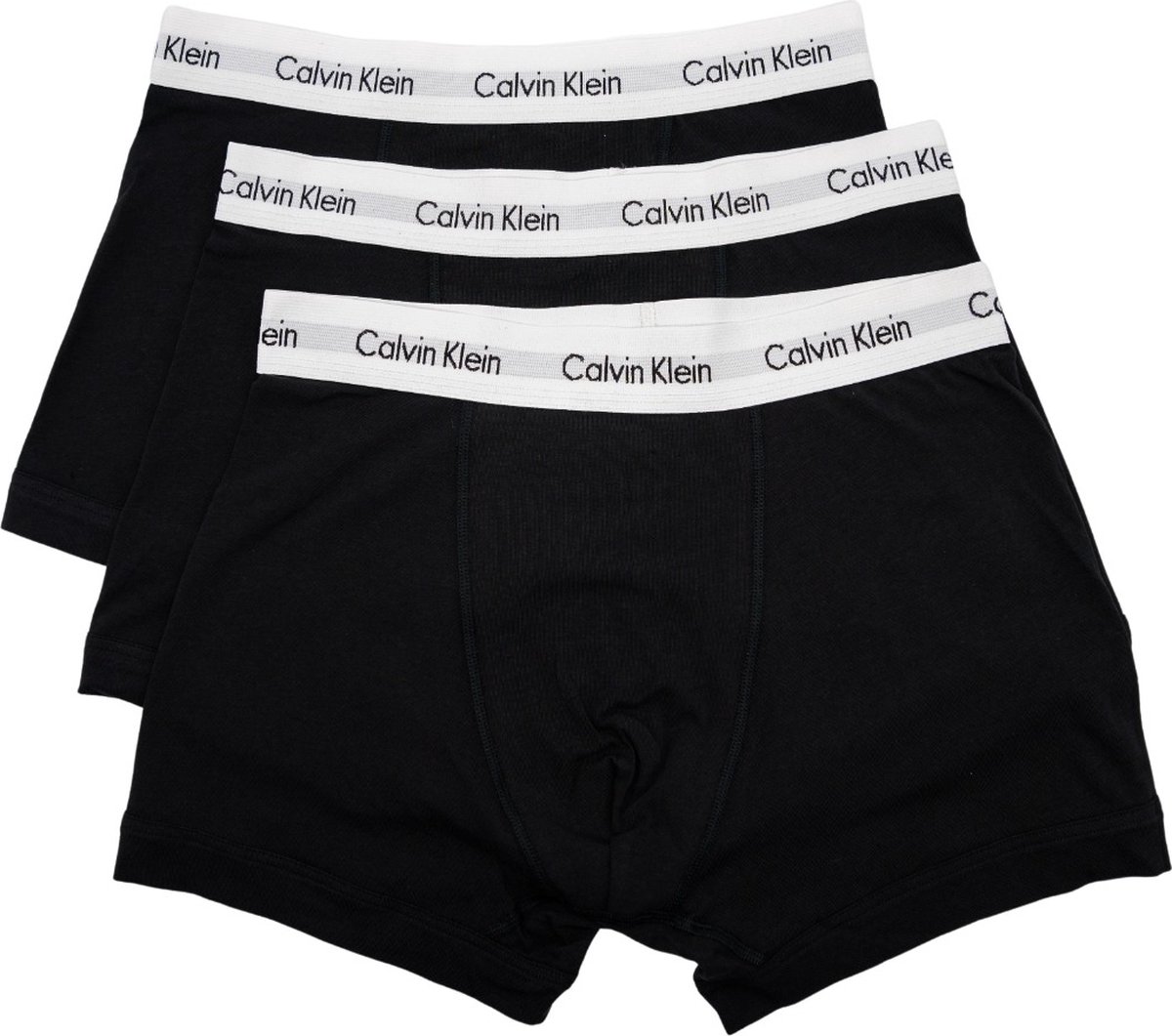 Calvin Klein 3-Pack Heren Boxershorts - Zwart - Maat S | bol.com