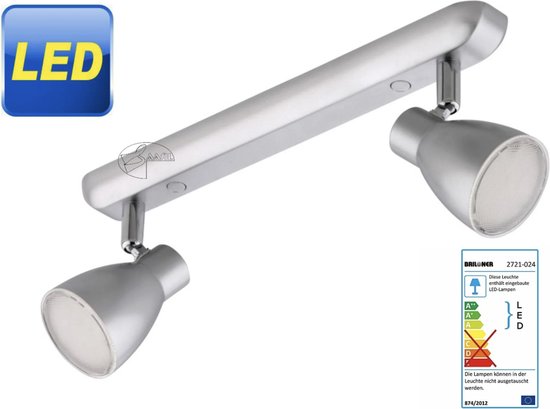 Briloner - Spot double LED - 2x 3,5 watts - 400 Lumen