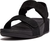 Fitflop Lulu Adjustable Shimmerlux B-st Sandalen Zwart EU 40 Vrouw