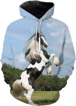 Hoodie bonte paard - M - vest - sweater - outdoortrui - trui - sweatshirt
