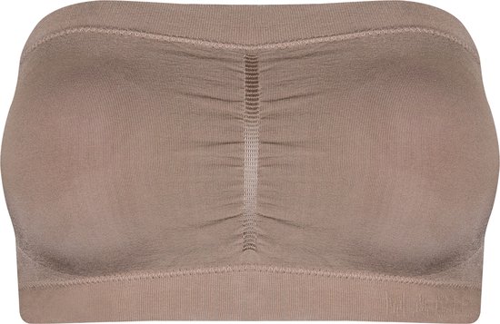 MAGIC Bodyfashion Soutien-Gorge Bandeau Macchiato Femme - Taille XL
