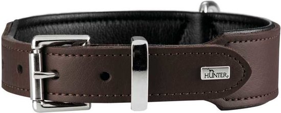 Dog collar Hunter Basic Thread Orange Size S (30-43 cm)