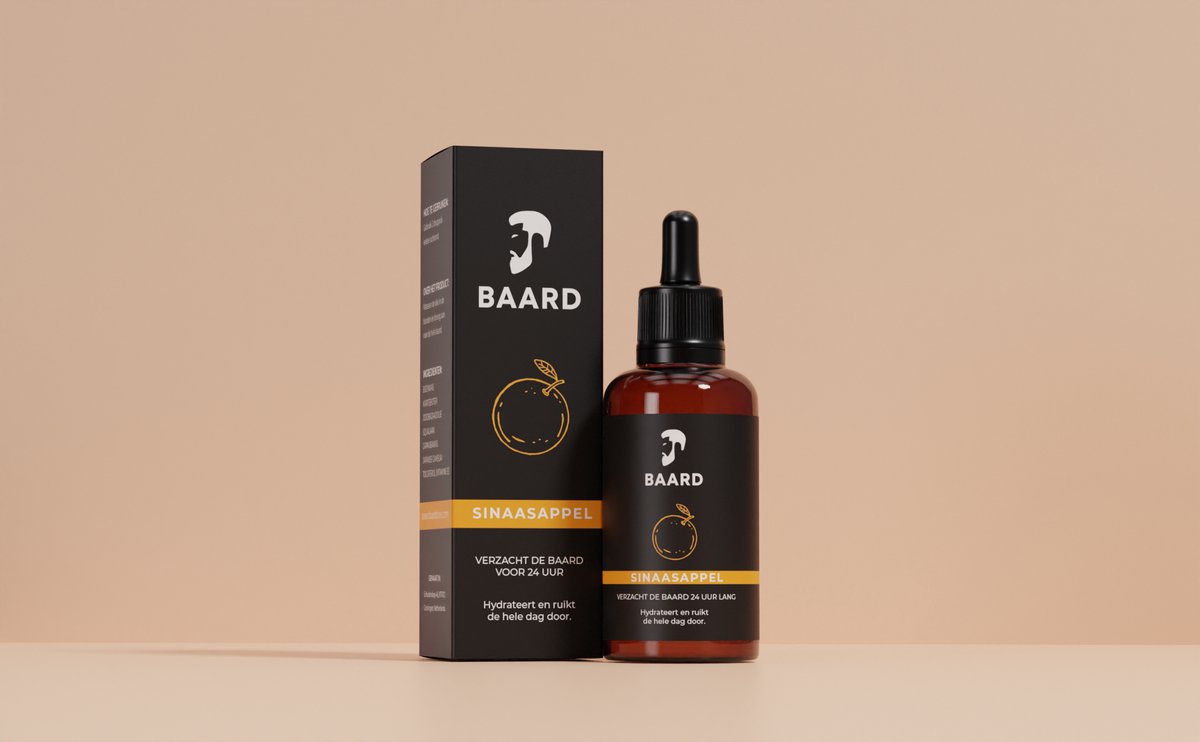 Baardstore - Baardolie Sinaasappel - Baardgroei olie - Baardverzorging - Baardolie verzorging - Beard oil - 0.5ML