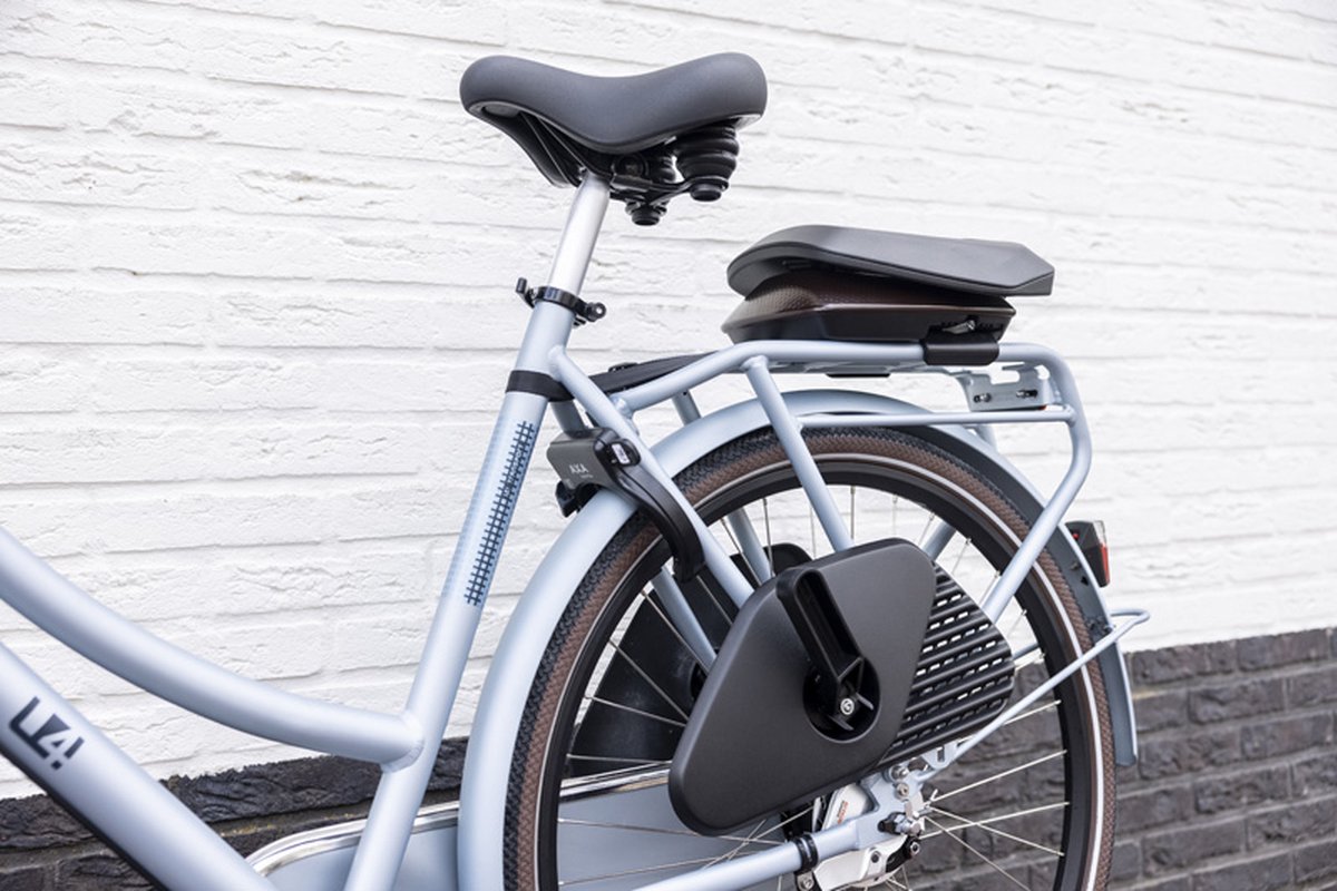 Bobike One Junior achterzitje tot 35kg dragerbevestiging zwart/zwart thumbnail 6