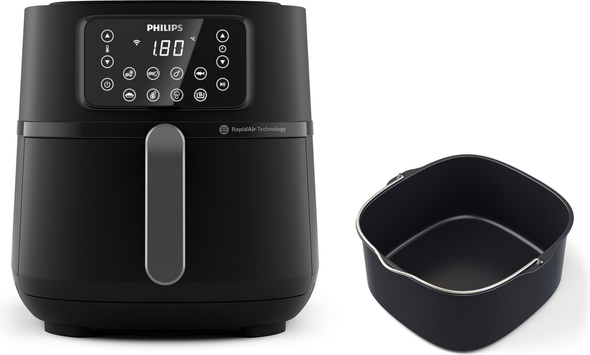 Philips Airfryer XXL Connected 5000 serie - HD9285/93 - Heteluchtfriteuse |  bol