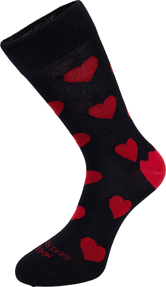 Seas Socks unisex sokken brisling zwart