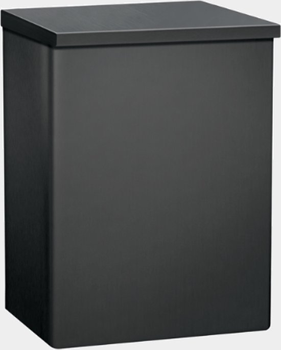 Prullenbak Decor Walther Softclose Wandmodel Black Matt