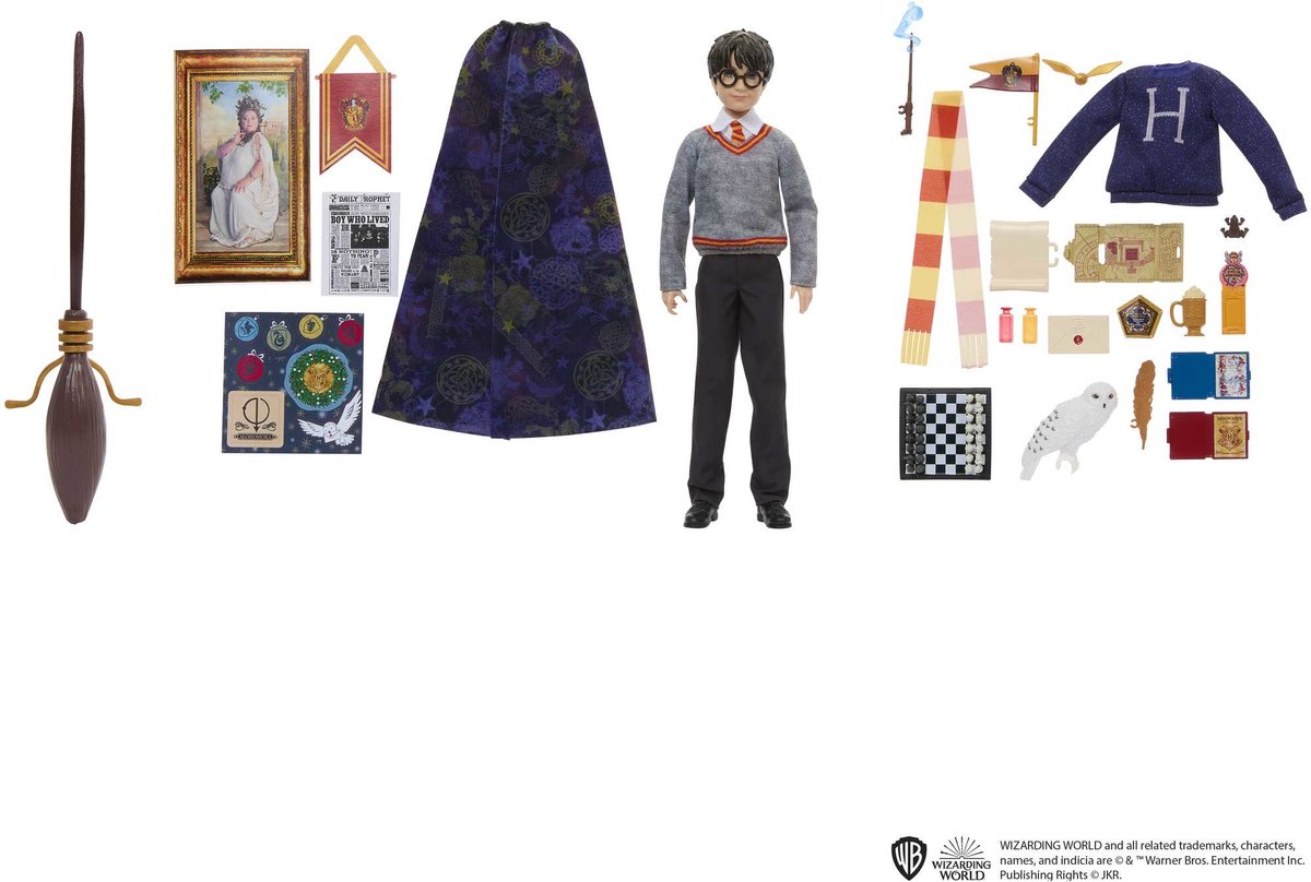 Harry Potter - Griffoendor - Adventskalender - Speelfigurenset – foto 2
