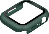 Hoes Geschikt voor Apple Watch Serie 7 (45mm) Harde Afwerking Soft Touch, Enkay – Groen