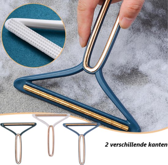 Pluizenverwijderaar - Ontpluizer -Draagbare Lint Remover Verwijdert Pluisjes Voor Tapijt Wollen Kleding Makkelijk Mee Te Nemen