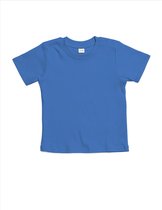 BabyBugz - T-shirt Bébé - Blauw - 100% Katoen biologique - 74-80