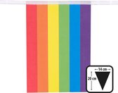 Boland - Papieren vlaggenlijn Regenboog Multi - Regenboog - Regenboog