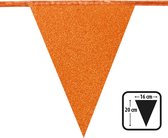 Boland - Glittervlaggenlijn oranje Oranje - Glitter & Glamour - Glitter - Glamour - Feestversiering